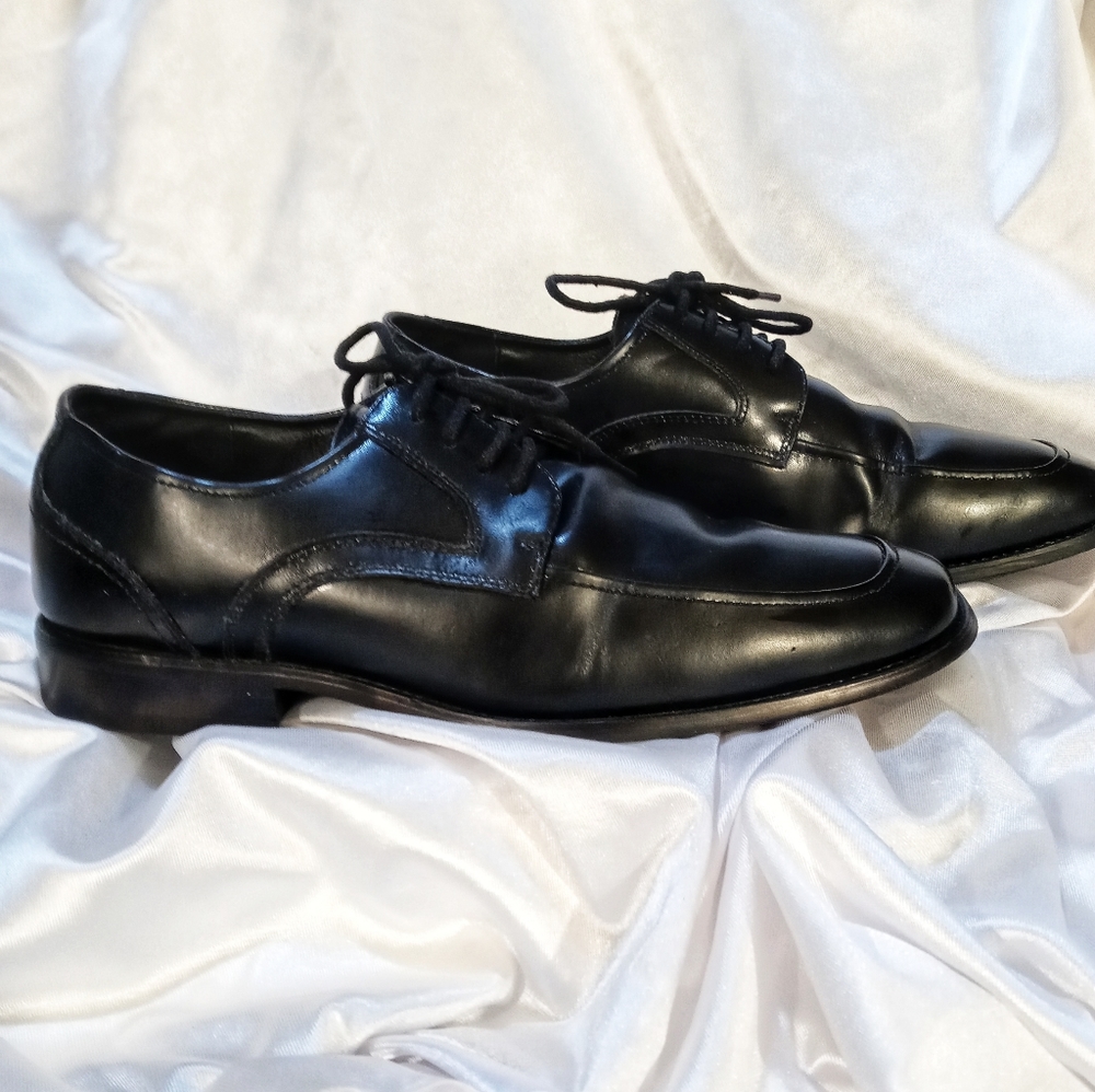 Stacy adams black dress shoes